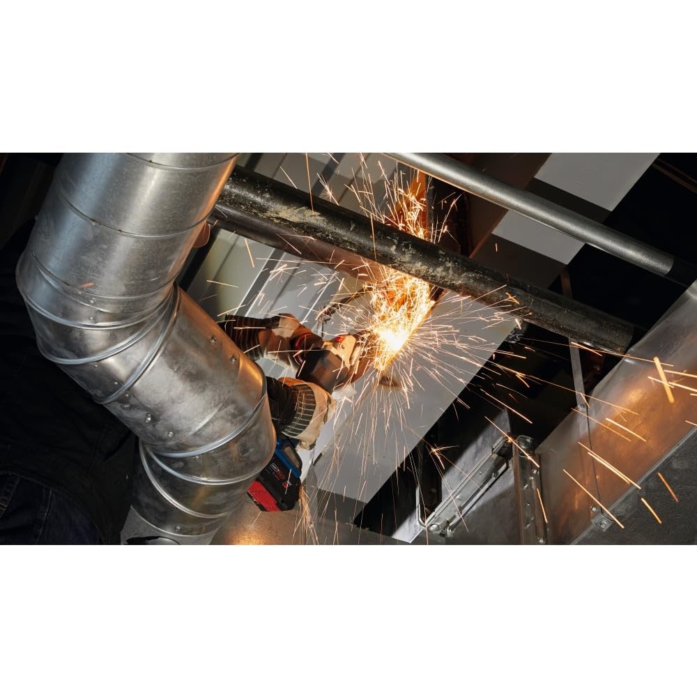 Bosch GWS18V-13CN 18V PROFACTOR™ Connected-Ready 5 – 6 In. Angle Grinder with Slide Switch (Bare Tool)