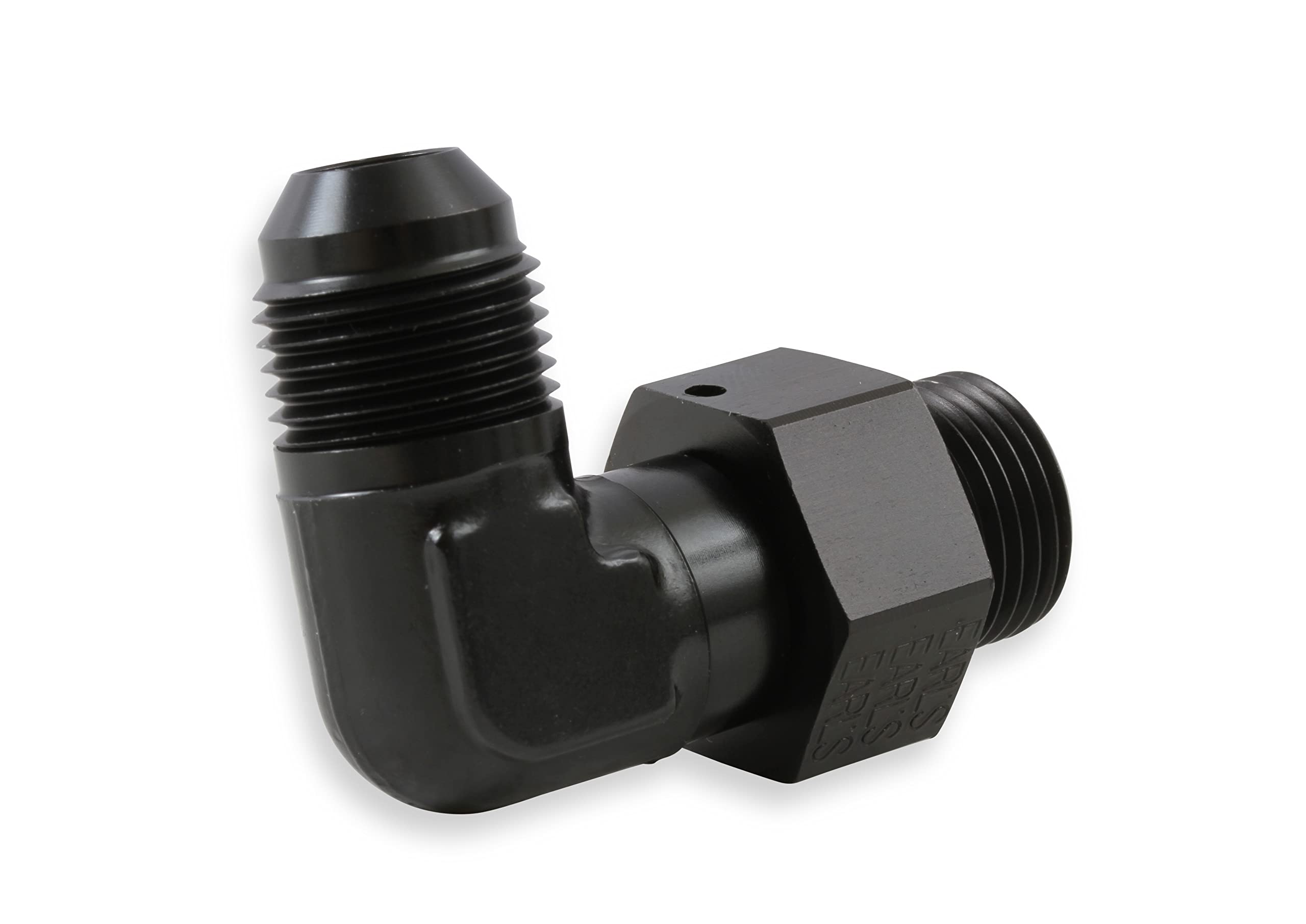 90 Degree Earl's -8 AN Male to 3/4-16 Swivel AT949008ERL