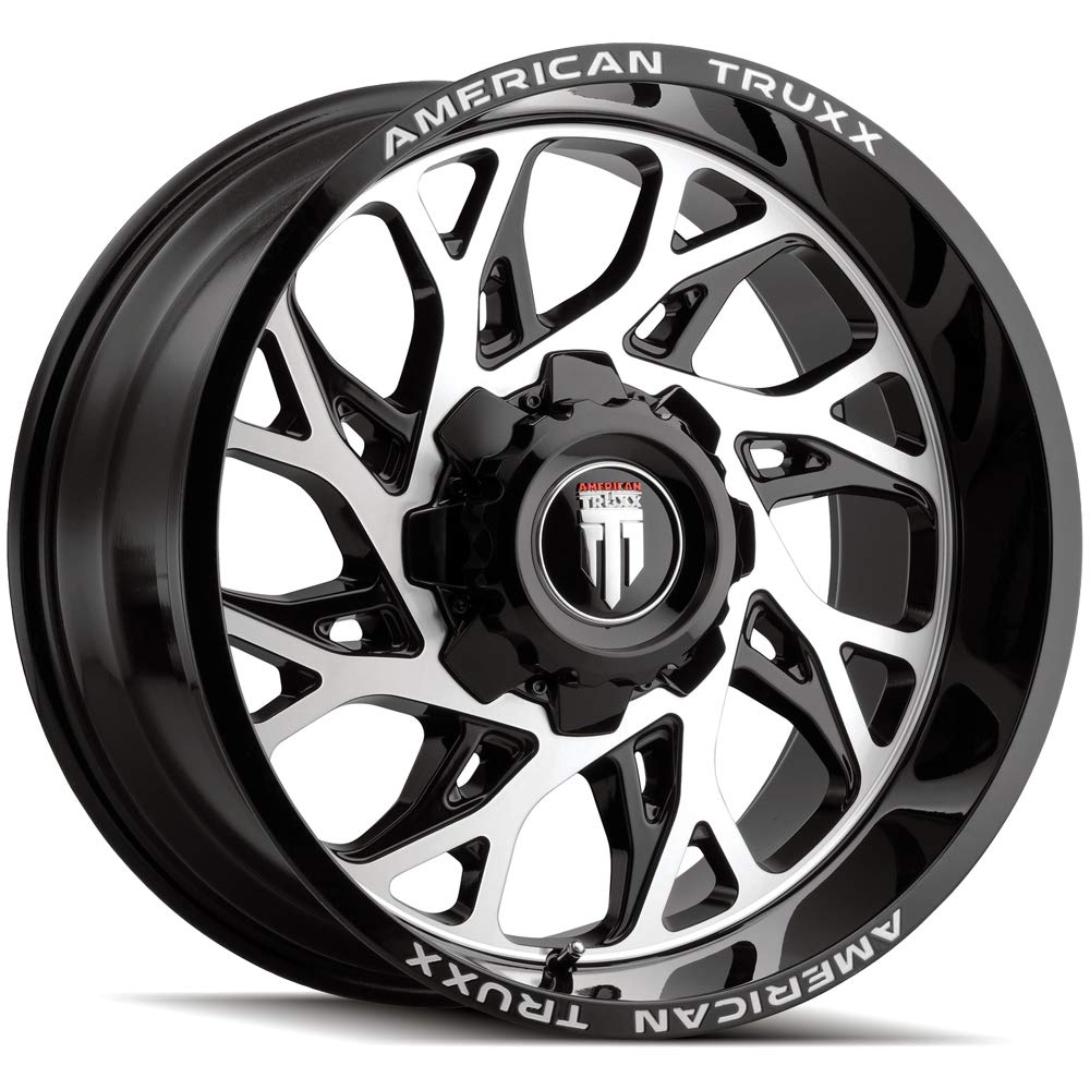American Truxx AT1913 Destiny At1913 Black Machined 20X9 8-170 0mm 125.2mm