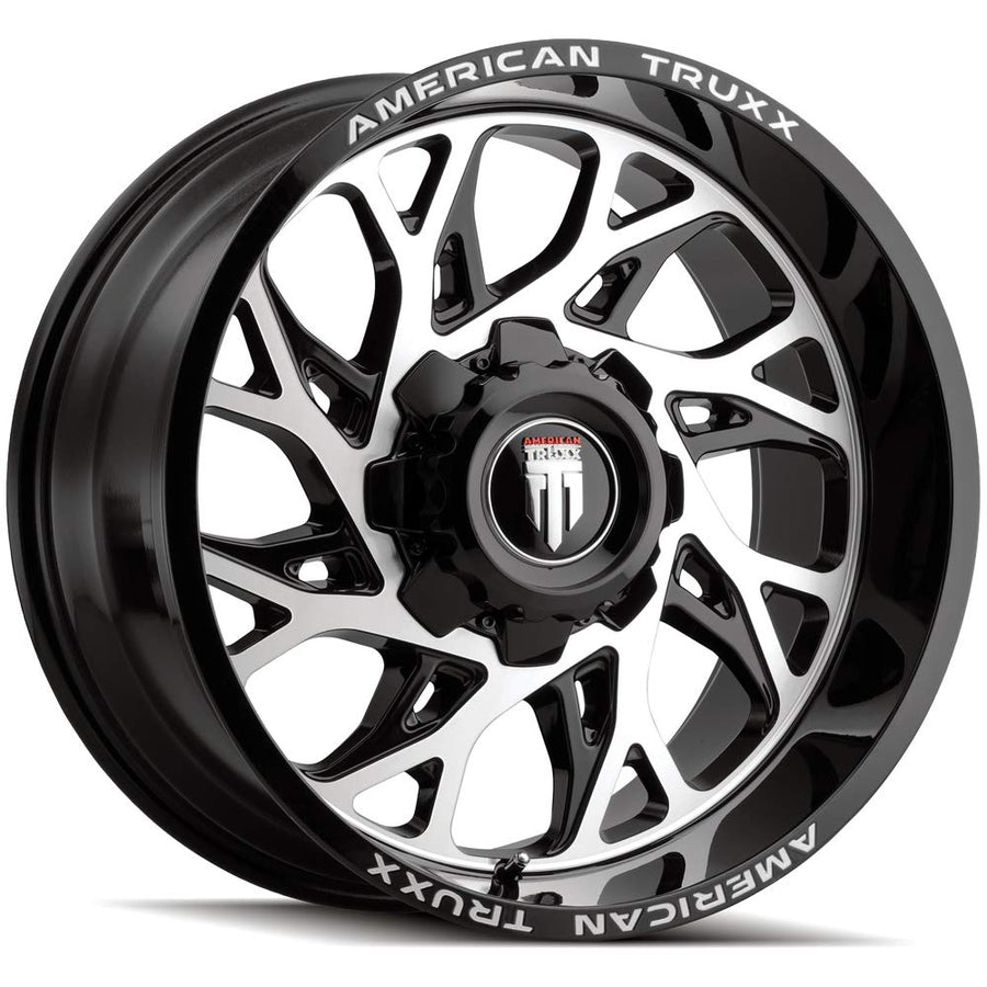 American Truxx AT1913 Destiny At1913 Black Machined 20X9 8-170 0mm 125.2mm