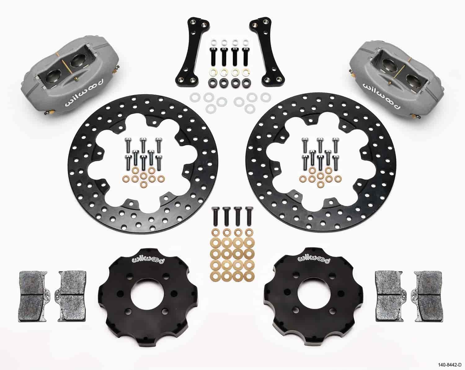 Drilled Rotor FDL Front Drag Kit