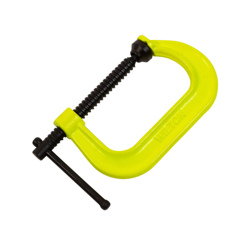 Hi-Vis Wilton C-Clamp, 4-1/4" Opening, 3-1/4" Throat, 6200 Lbs. Clamping Force (Model 404-SF)