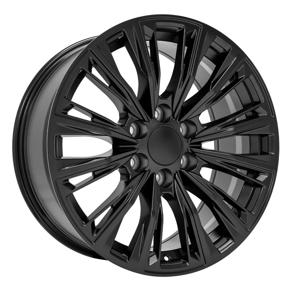 20 Inch OE Wheels CA93 Rim Fits Escalade-V Series Style 6x139.7 20x9 Satin Black - Hollander 4869 (1)