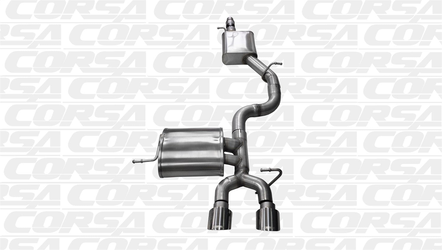 Cat Back Exhaust Corsa 14496 (VW Golf R MK6 2.0L Turbo)