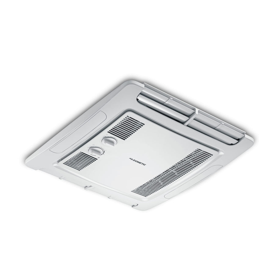 Dometic FreshJet 9600028602 FJX3000 Series Rooftop Mechanical Air Conditioner with Manual Ceiling Controls (Non-Ducted) - White