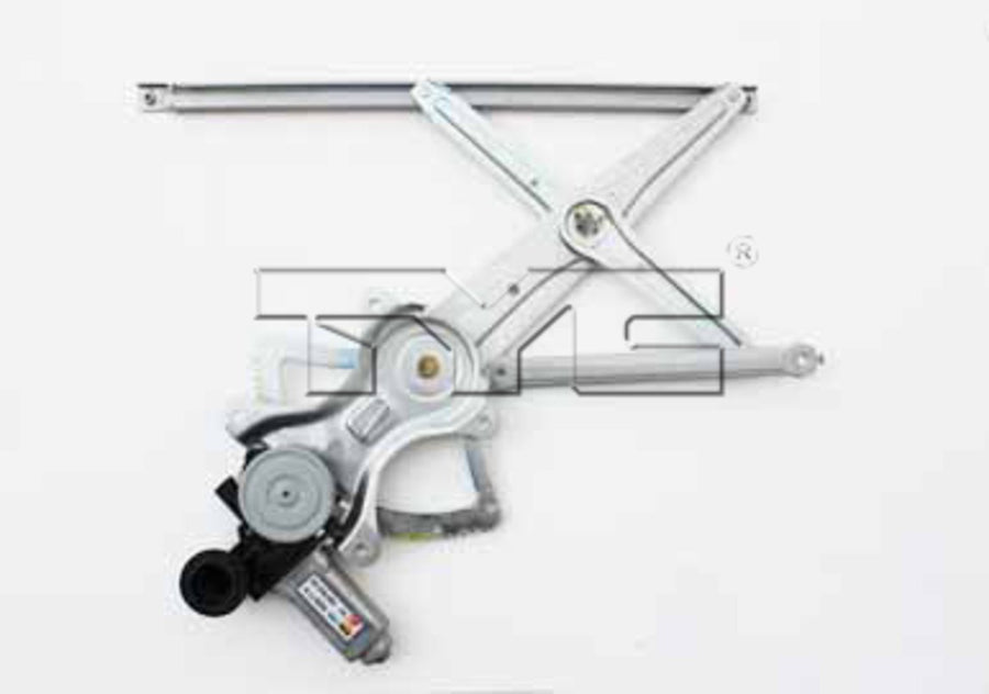 Power Window Motor and Regulator Assembly TYC 660100 Front Left-Side Compatible with 2003-2008 Toyota Corolla