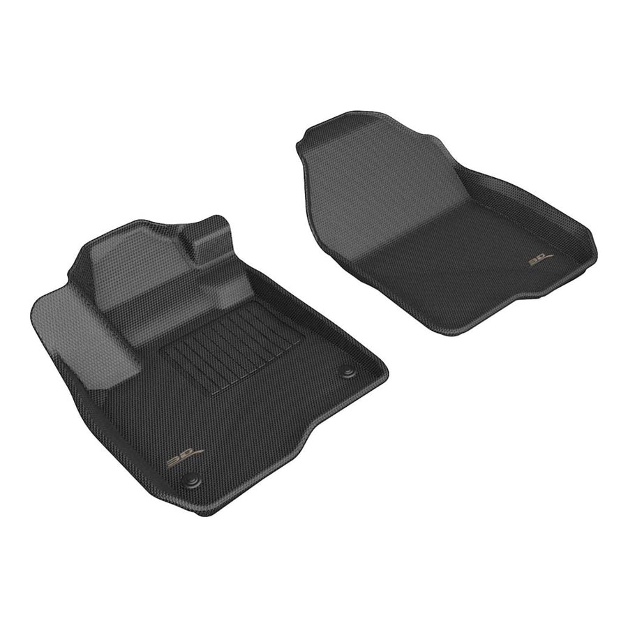 3D MAXpider Kagu Custom Fit Floor Mat (Black) Compatible with Honda CR-V 2023-2025 - Front Row