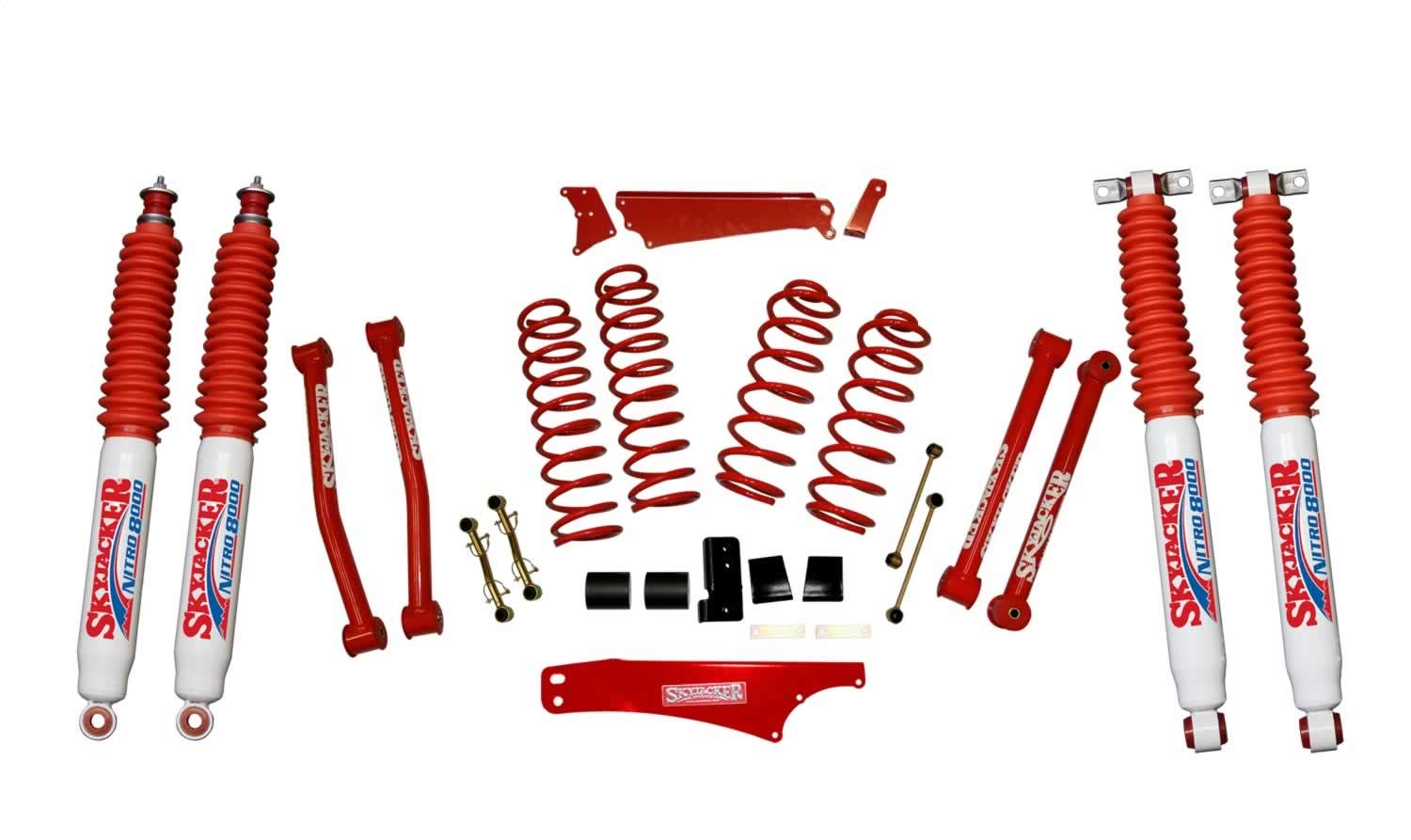 Skyjacker Suspension Lift Kit JK401KCR-N w/Shock