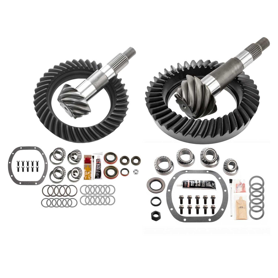 Motive Gear Differential MGK-122 Package, Ring & Pinion For Dana 30 Reverse & Chrysler 8.25" Rear Axles, Gear Ratio: 4.56, 10-Bolt, 26/27 Spline, 9 Pinion & 41 Ring Tooth - Fits Jeep Cherokee
