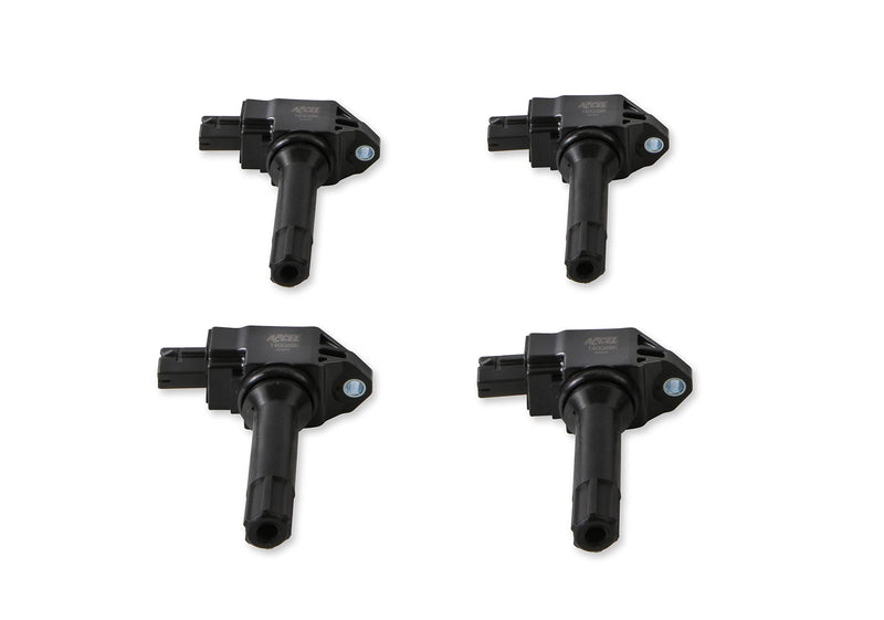140089K-4 ACCEL Ignition Coils - Black, 4-Pack