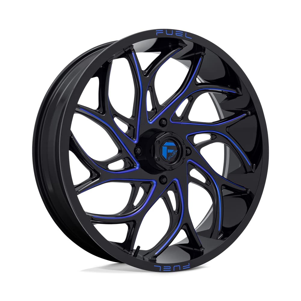 UTV Fuel D778 24X7 4X156 G-BLK-MILL-BLU 13MM - D7782470A544