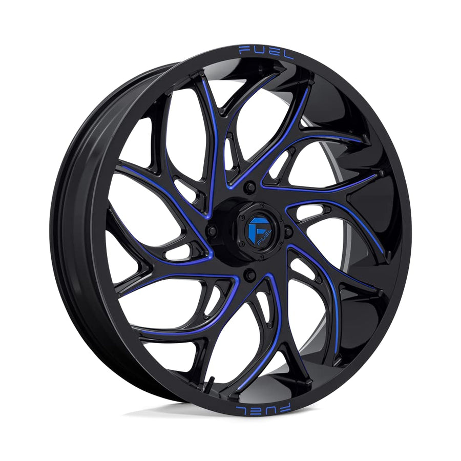 UTV Fuel D778 24X7 4X156 G-BLK-MILL-BLU 13MM - D7782470A544