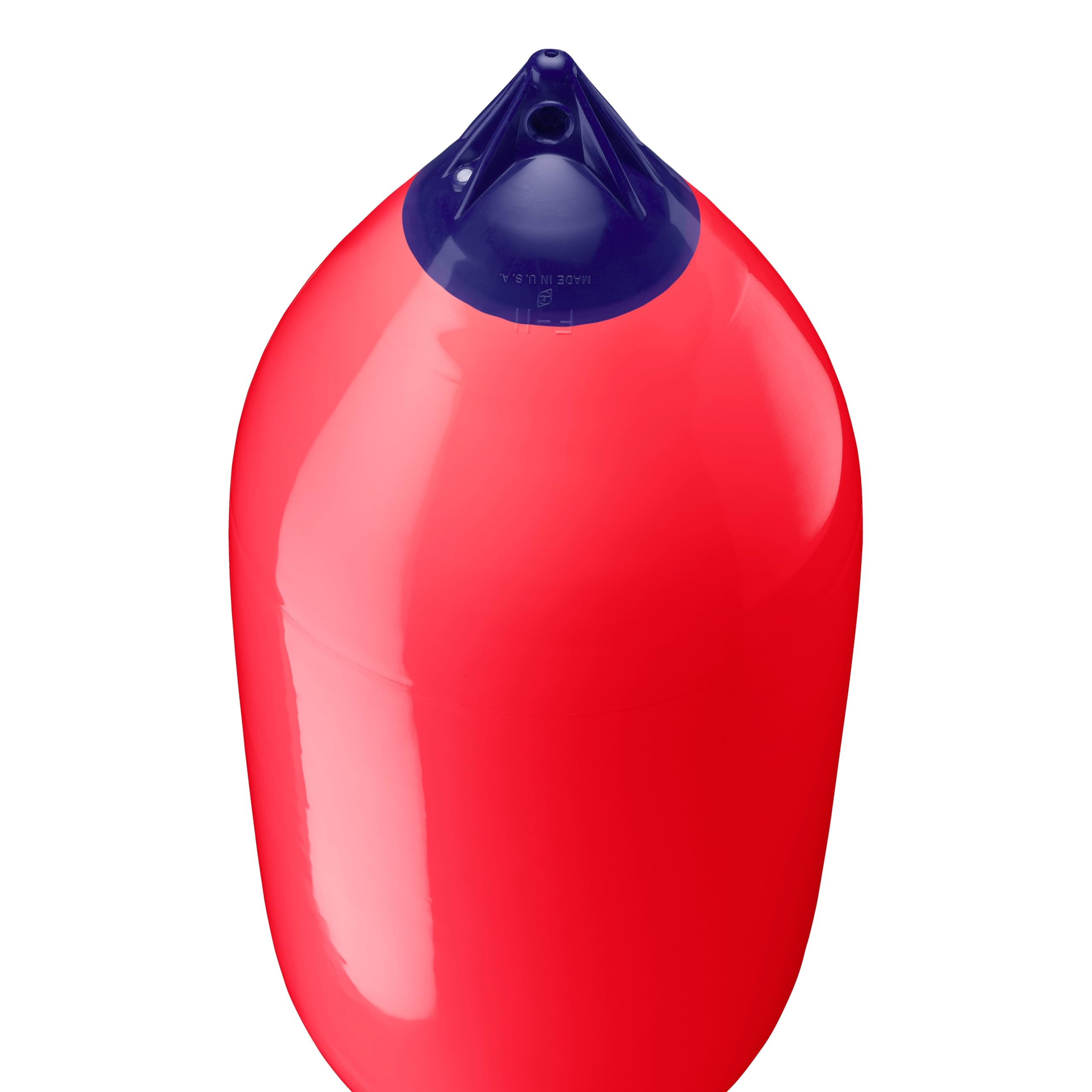 F-11 Standard Polyform Boat Fender Blue Ropehold - Red