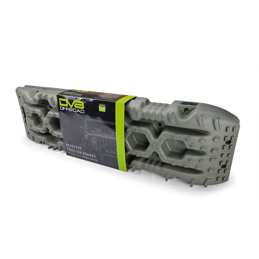 Offroad Traction Boards | DV8 Offroad | RTB1-01OL | Compatible with Trucks, Car, SUV and UTV | Set of 2 Boards | 10 Ton Weight Rating | Stackable | Storage Bag Included