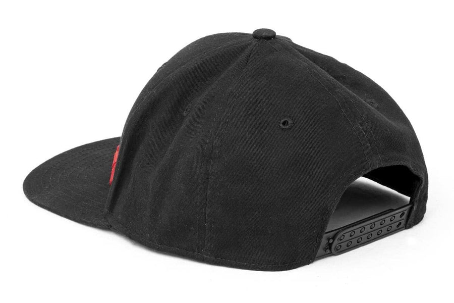 Hat Rough Country | Flat Bill | Red Logo | Black - 84123