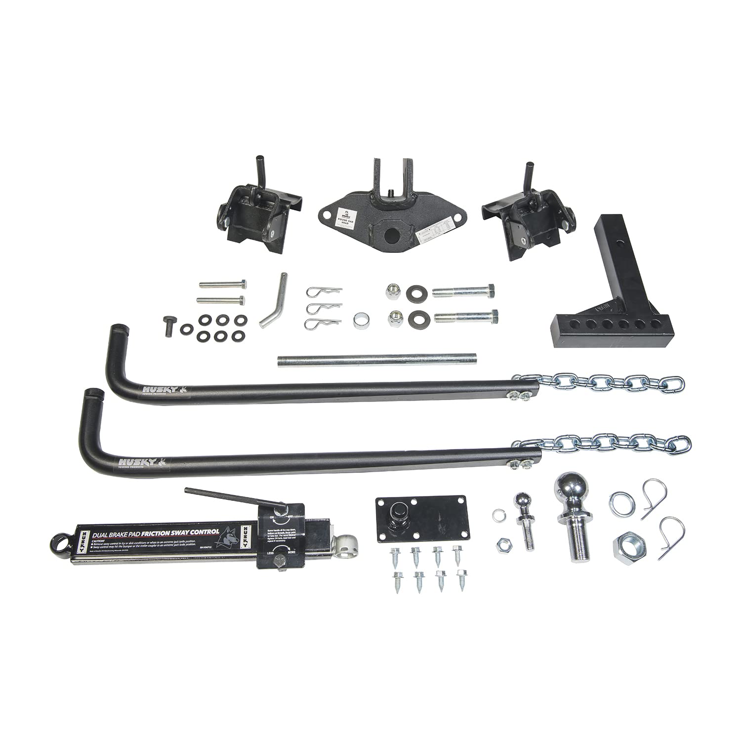 600LB Husky 31995 Weight Distribution Hitch with Sway Control and 2" Ball
