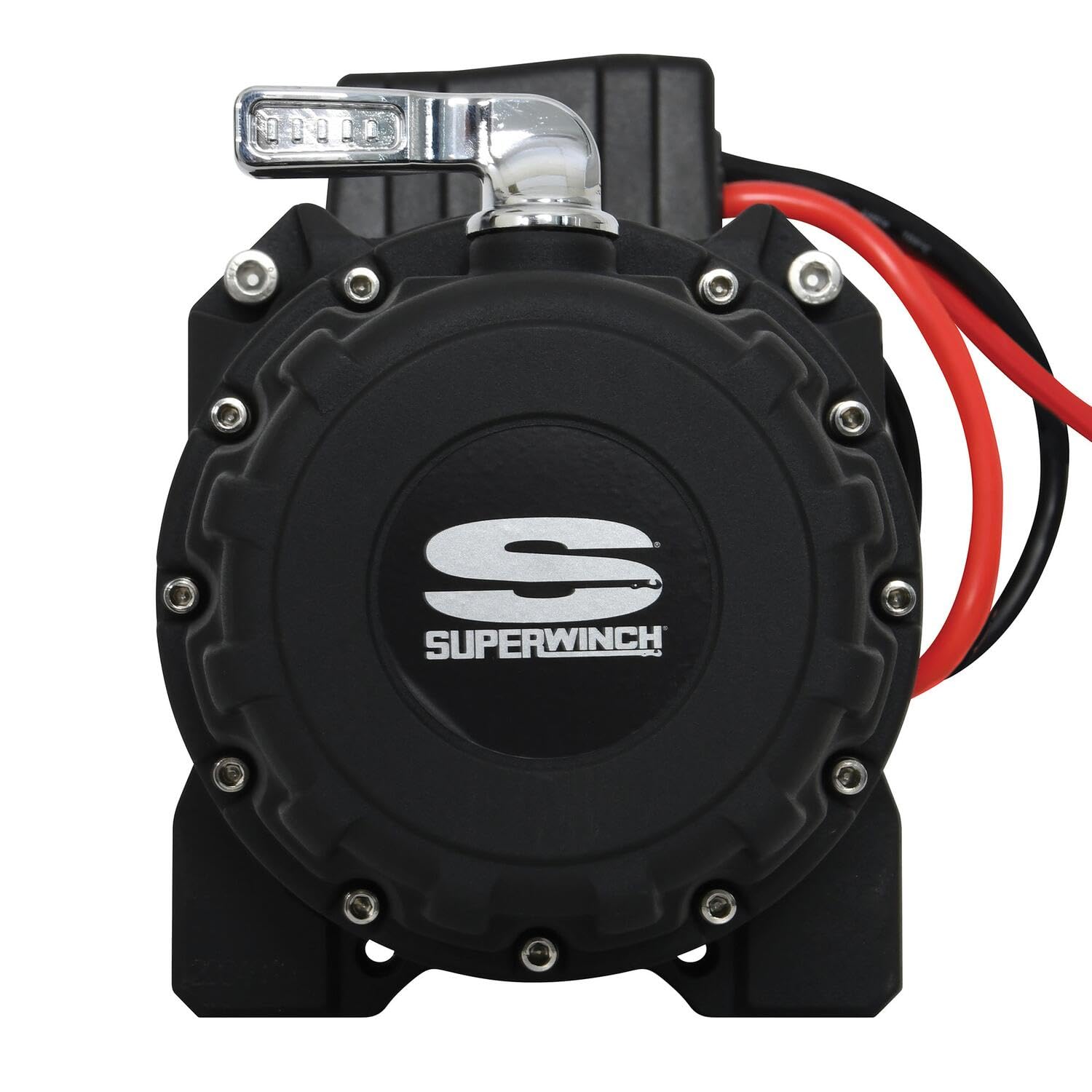 Tiger Shark SUPERWINCH, 15000 lb Capacity, Roller Fairlead, 7/16 in x 82 ft Steel Rope, 12V, Kit