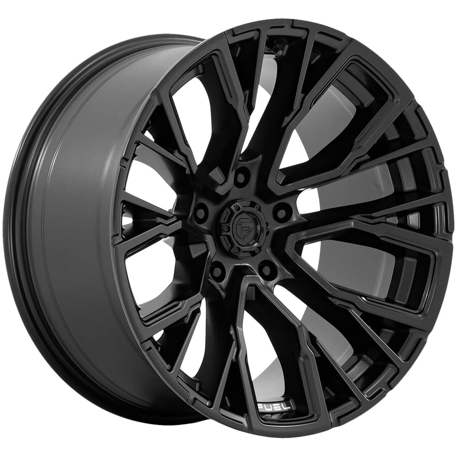 22x12 Fuel D847 5x5" -44mm Blackout Wheel Rim 22" Inch
