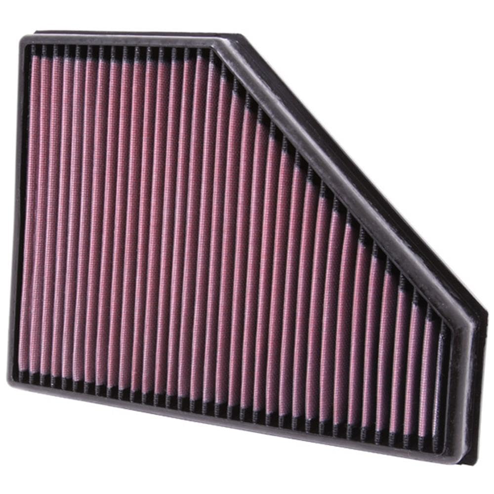 K&N Engine Air Filter: Washable, Increase Power & Acceleration, Replacement Car AirFilter: Compatible 2005-2015 BMW (X1, 16D, 18D, 20D, 25D, 316D, 318D, 320D, 325D, 330D, 335D, 23D, 116D, 118D)33-2942