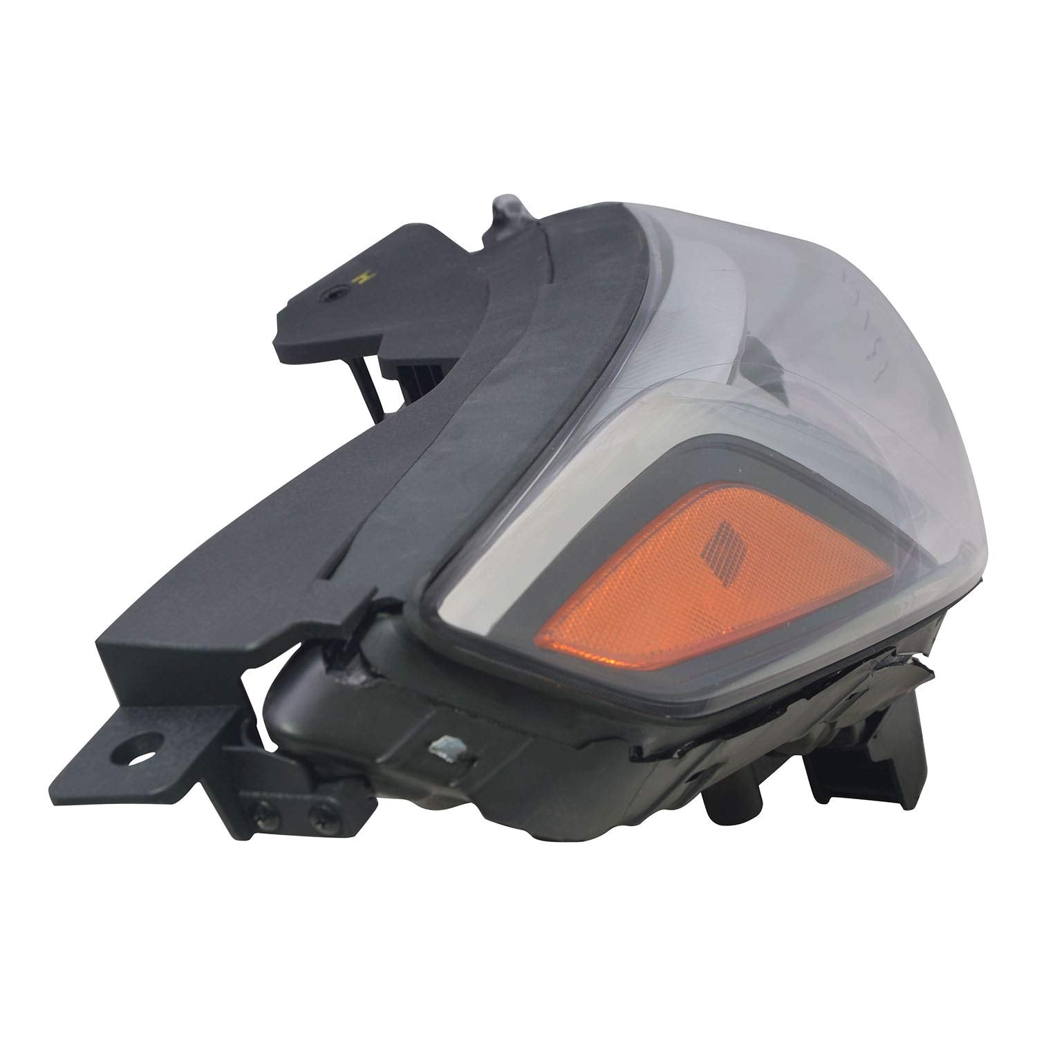 Right TYC Headlight Assembly Compatible with 2015-2016 Hyundai Santa Fe