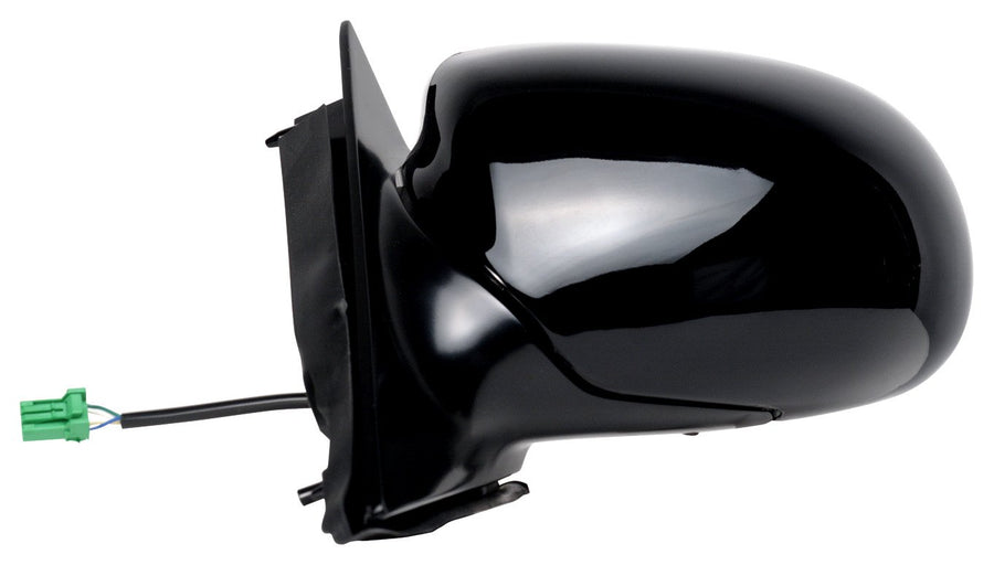 Driver Side Fit Mirror for Buick Park Avenue, w/o Memory & Signal, Black, Foldaway, Power