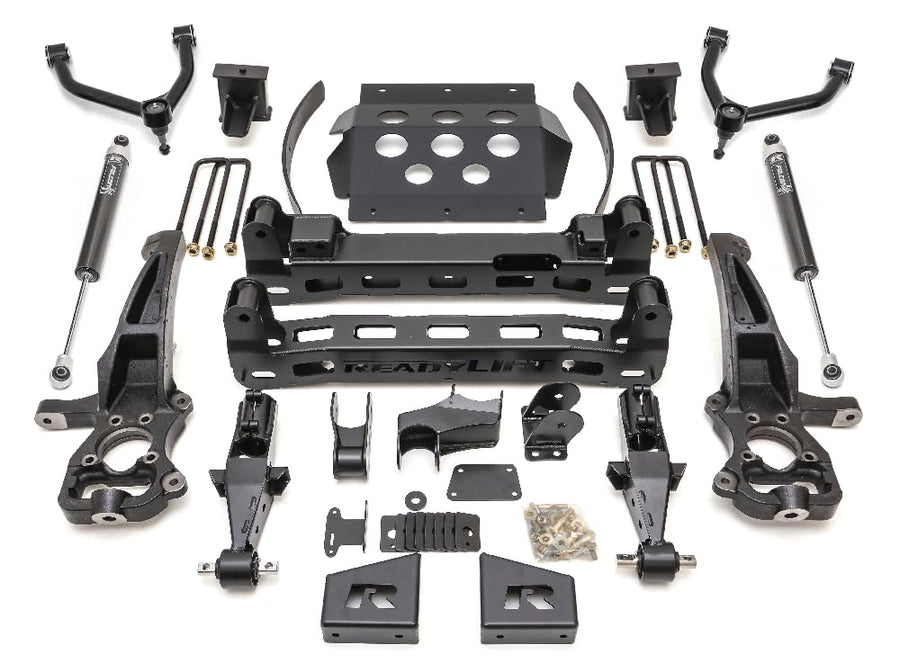 ReadyLIFT 8'' Big Lift Kit 44-39805 with Upper Control Arms and rear Falcon 1.1 Monotube Shocks For Chevrolet/GMC 1500 2WD, 4WD