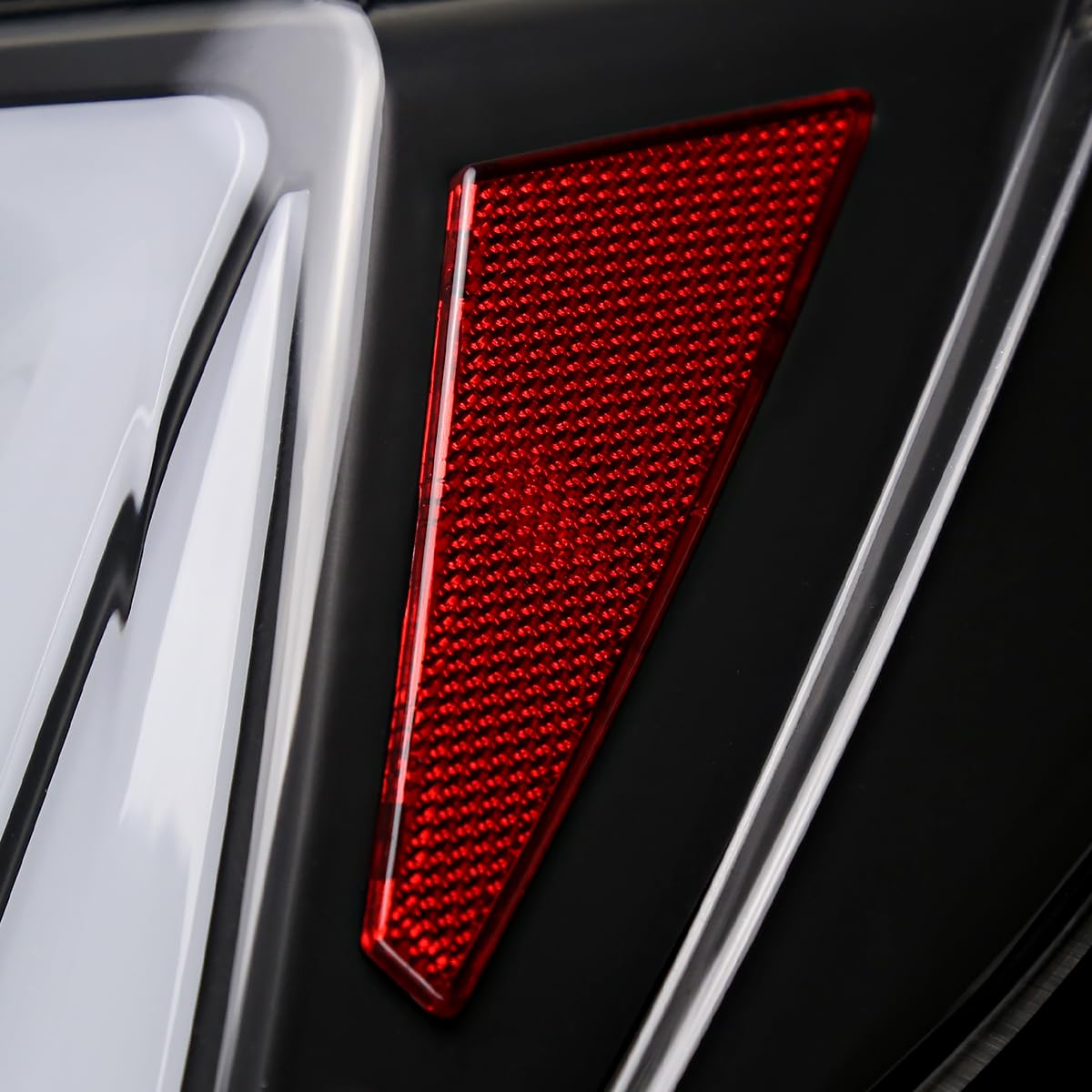 Black LED Tail Lights SPEC-D TUNING w/LED Sequential Turn Signals and Startup Animation Compatible with 2017-2021 Honda Civic Hatchback, Left + Right Pair Headlamp Assembly