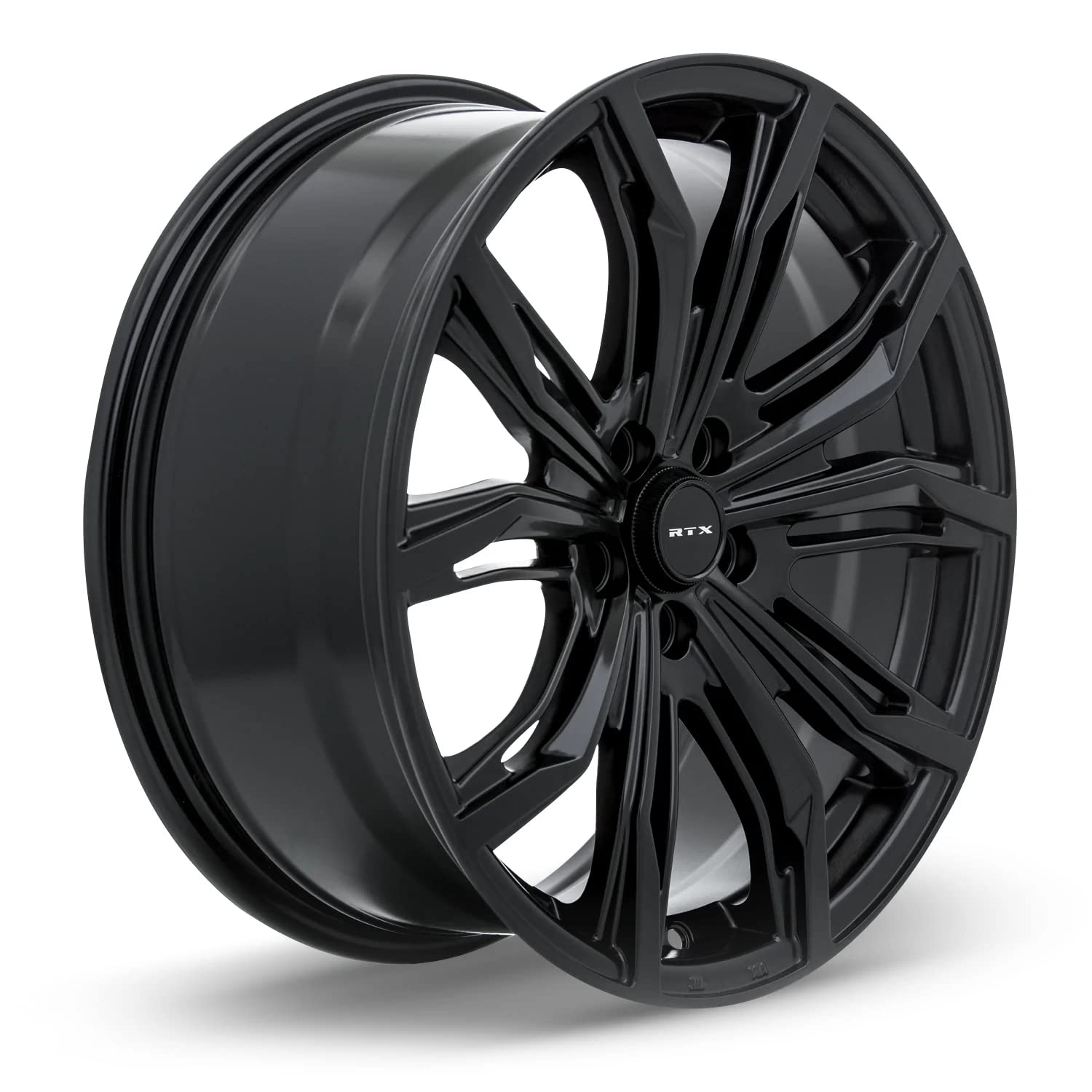 081633 • RTX® Black Widow • Satin Black • 17x7.5 5x100 ET40 CB73.1