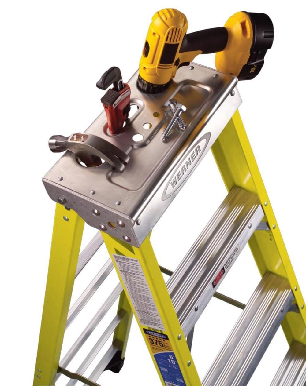 7308 Werner stepladders, 8 Feet, No Color