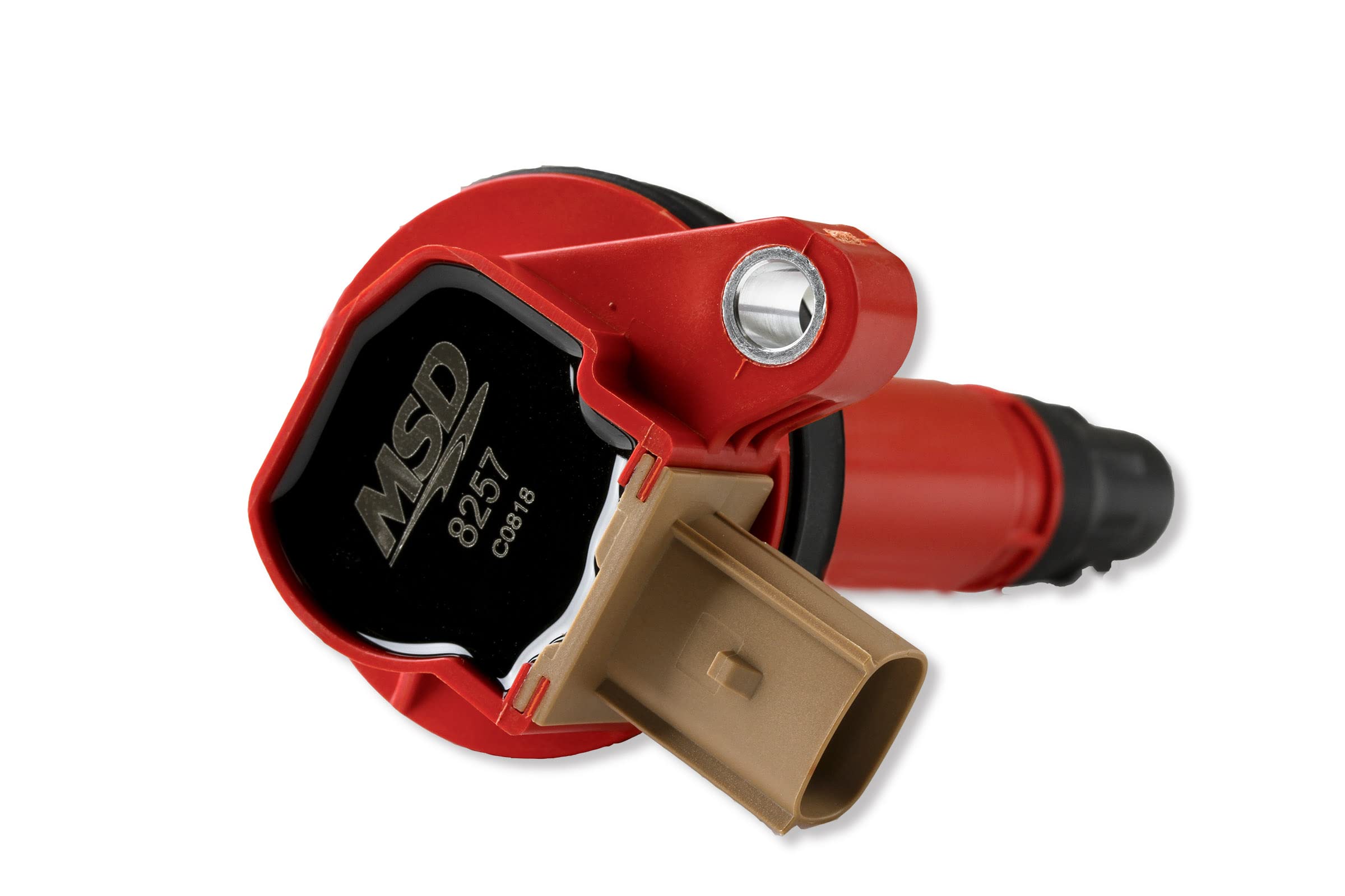 82576 MSD Ignition Coils, Red, 6-Pack (3-Pin Connector)