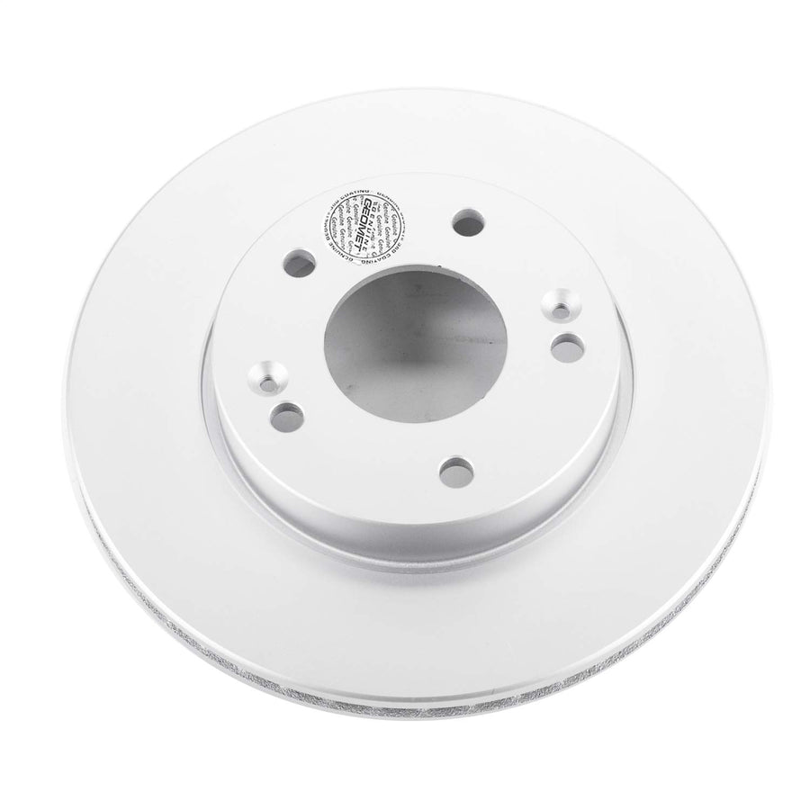 Power Stop Front JBR1521EVC Evolution Genuine Geomet Coated Brake Rotor For Kia Soul 2010-2011 [Model Specific]