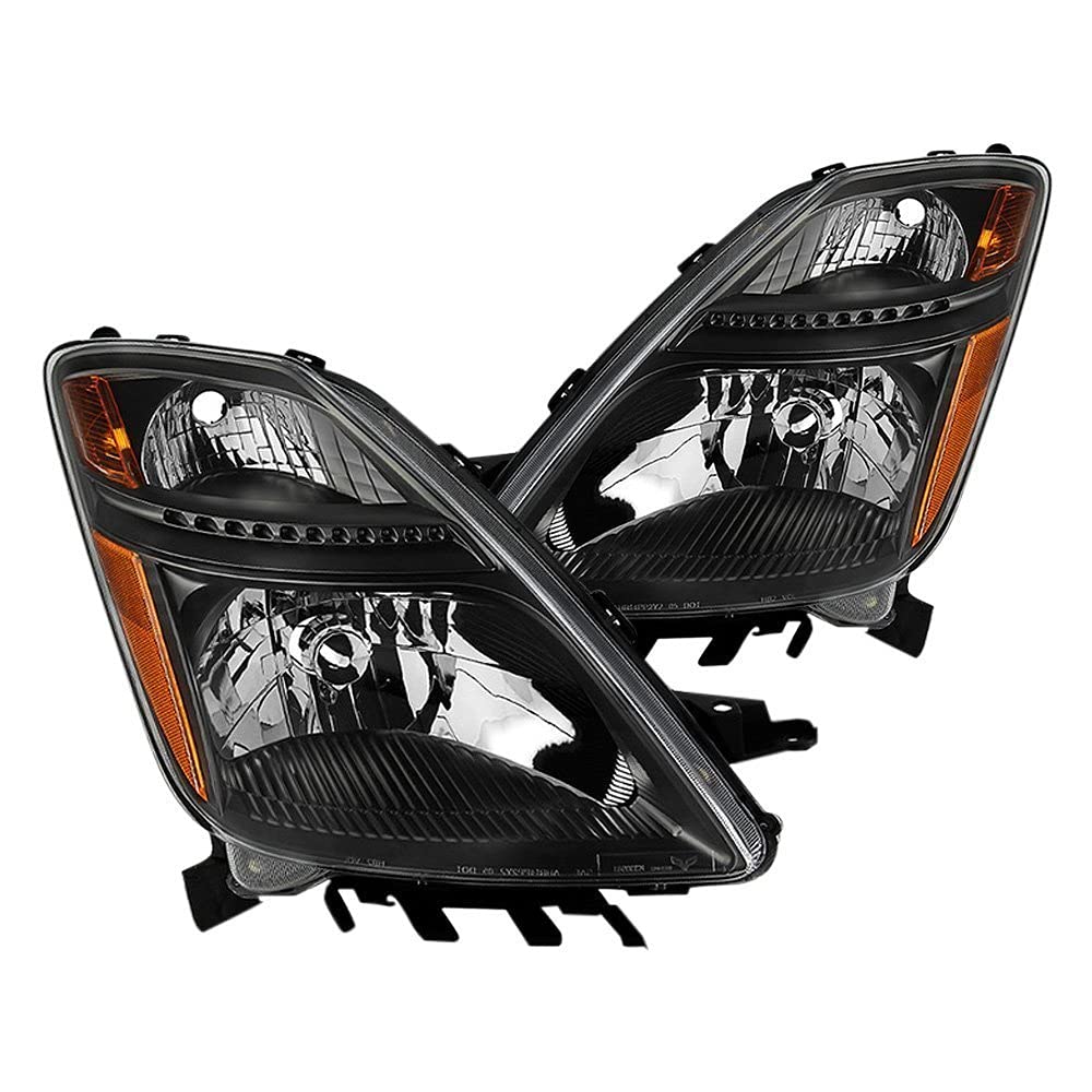 Headlight Xtune HD-JH-TPRI06-AM-BK (Toyota Prius Halogen Models Only 06-09 (Don't fit HID Models) (Don't fit Models Built Before 11/06/06) OEM Style s - Black)