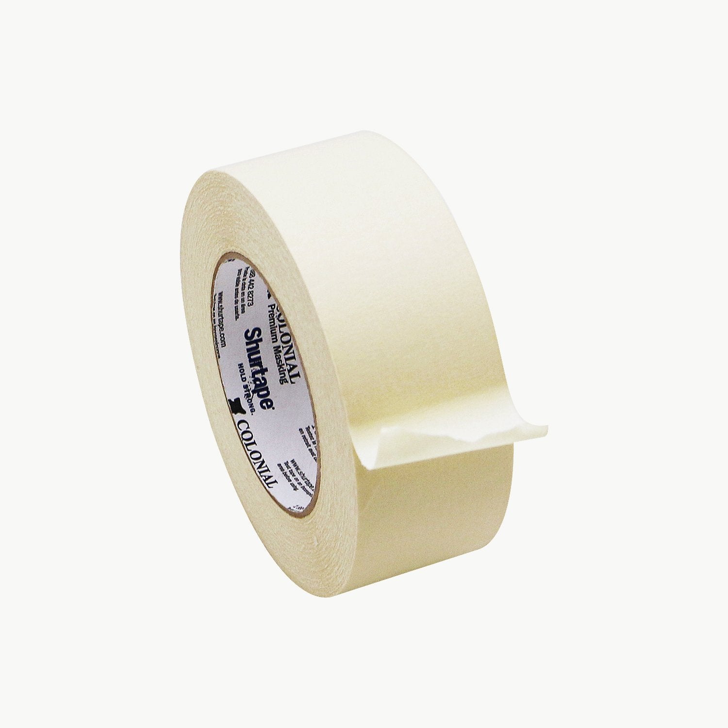 Colonial Shurtape Premium Grade Masking Tape (COL-00): 1-1/2 in. x 60 yds. (Natural)