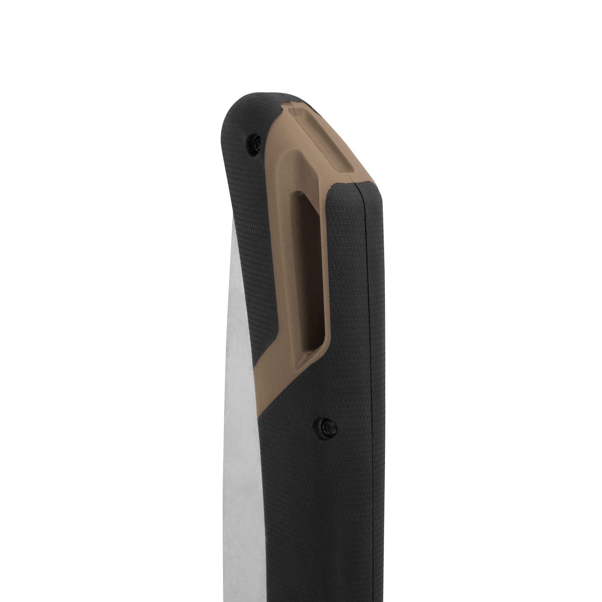 Kershaw Saw Taskmaster 2, 7" Serrated Blade, Outdoor Compact Folding, Push-Button Opening Lock, Tan