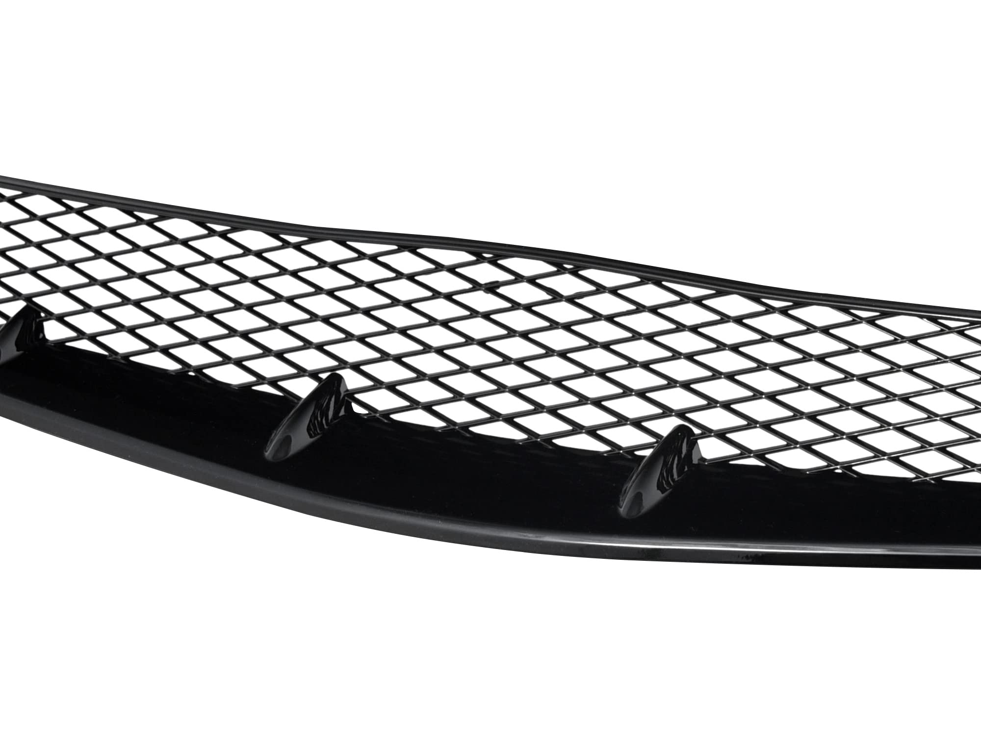 7149137 Armordillo USA Mesh Front Hood Grille - Gloss Black Fits 2006-2008 Honda Civic 2 Door Coupe