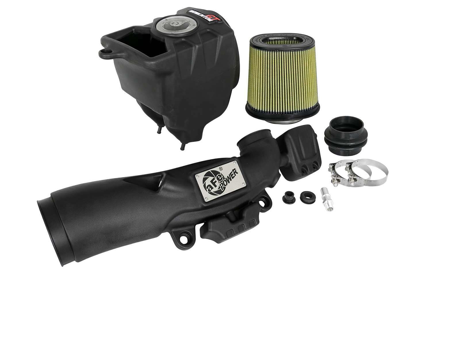 Momentum GT aFe POWER Cold Air Intake System w/Pro GUARD 7 Filter, #75-76217, Black