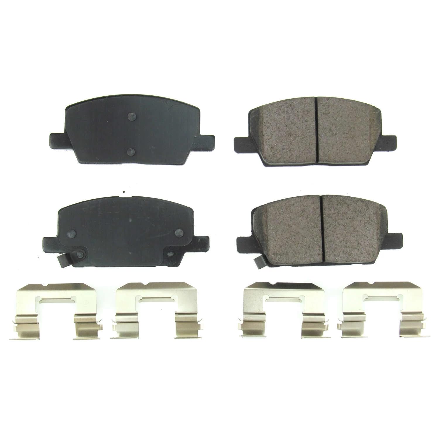 Front Brake Kit Power Stop For Buick Encore 2018-22 | Chevrolet Trax 2018-22 - Ceramic Brake Pads With Installation Hardware, 17-2019