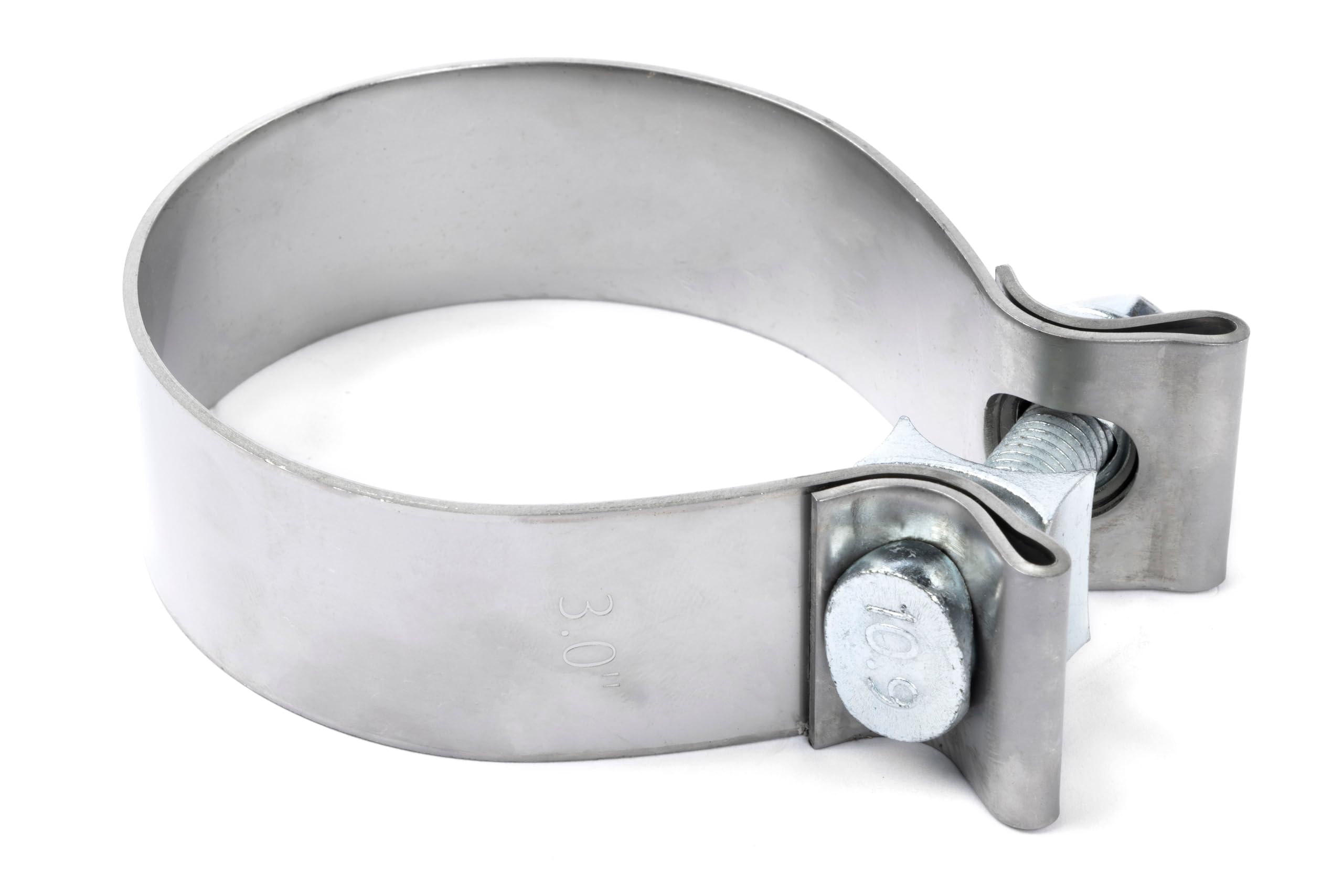 Dinan Heavy-Duty D662-9237 Band Clamp - 3-inch/76mm - Stainless Steel - Each