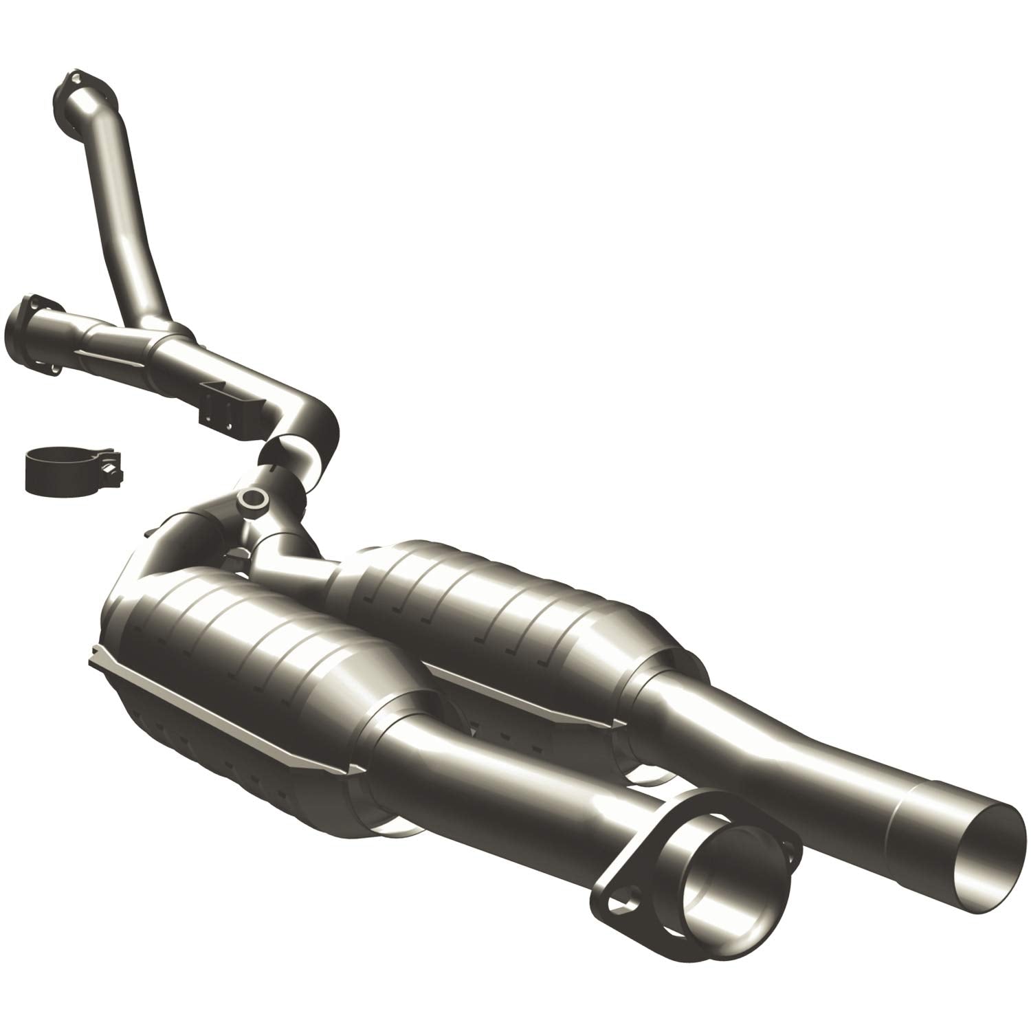 Large MagnaFlow 93378 Stainless Steel Direct Fit Catalytic Converter