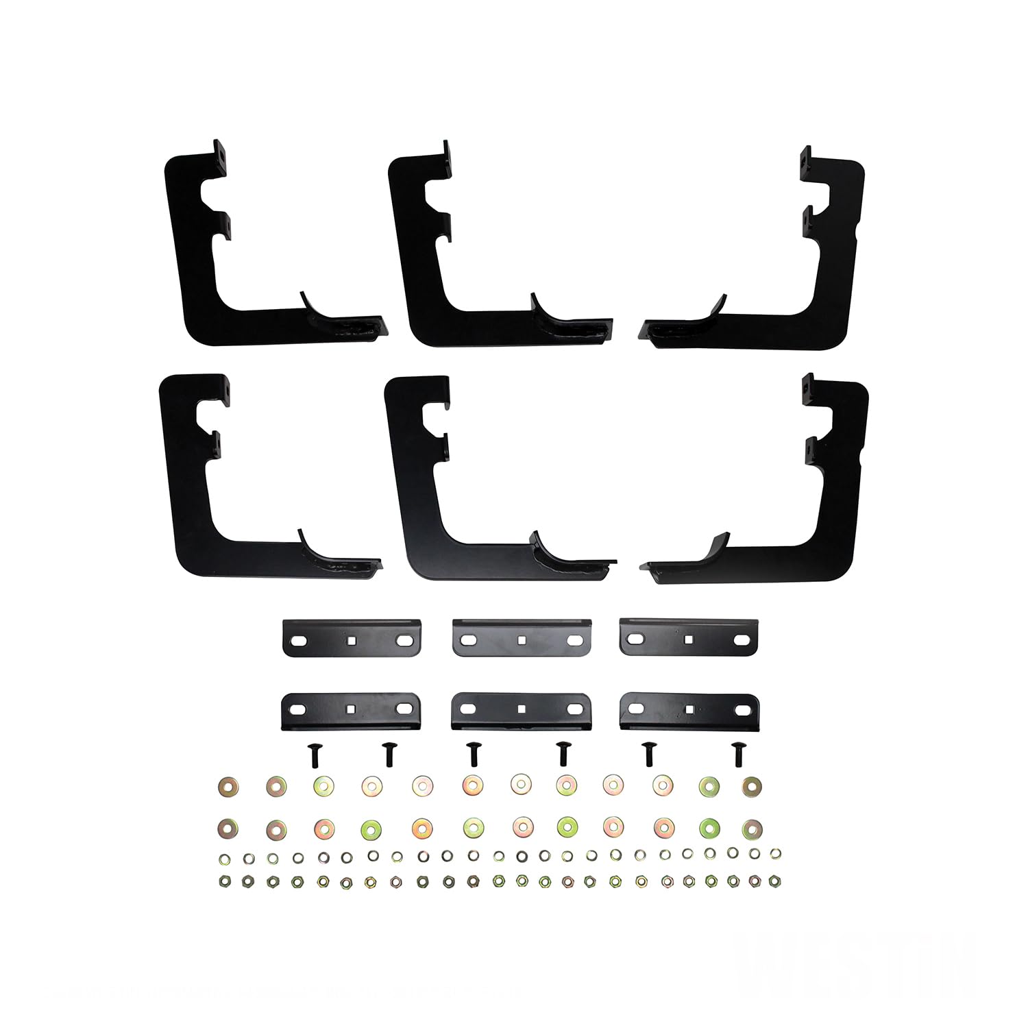 Westin Premier 22-2245 Oval Nerf Bar Mount Kit fits 2019-2025 Ram 1500 QuadCab Crew Cab (Exc 1500 Classic) Black Pair
