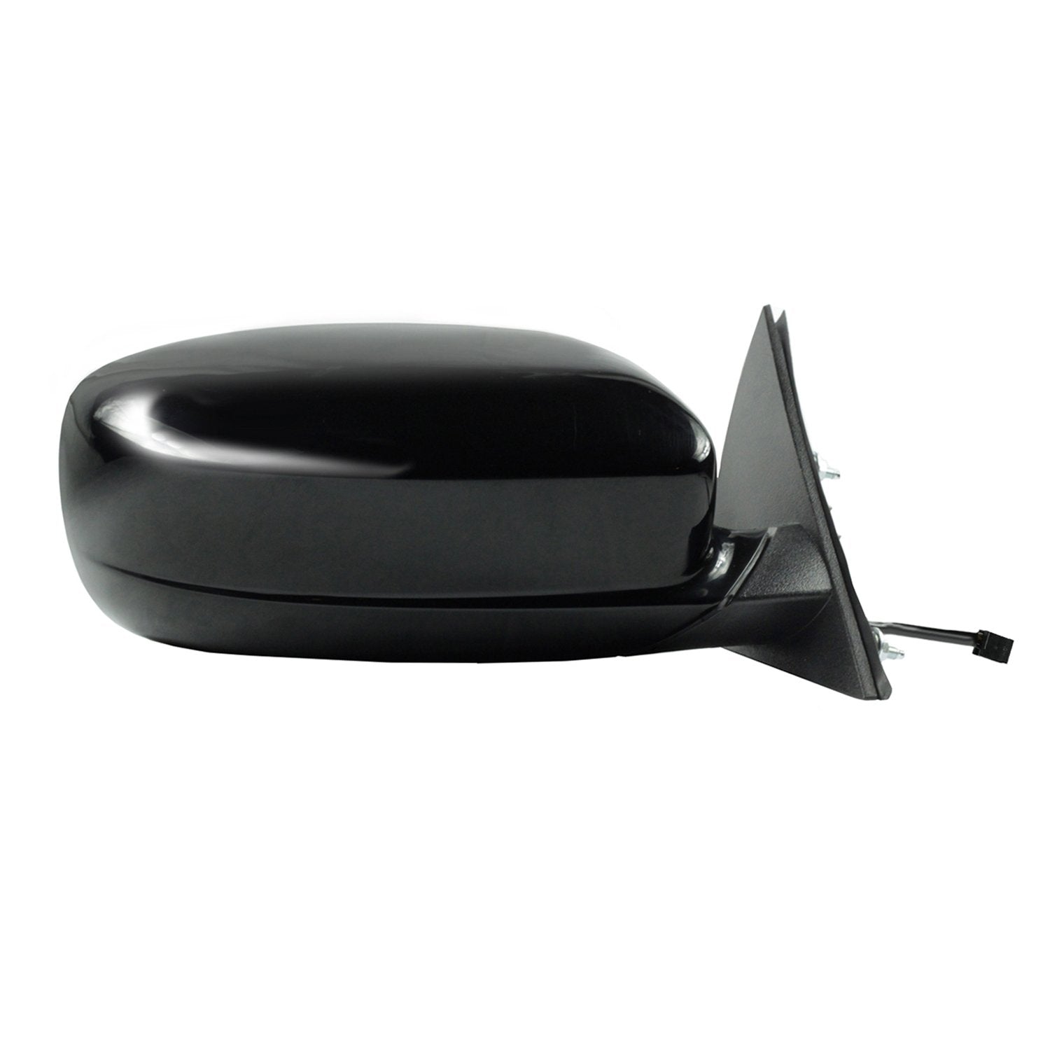 Fit System Mirror Passenger Side for Dodge Charger, Code GTF/XR, Textured Black w/PTM Cover, Foldaway, w/o Memory, Power