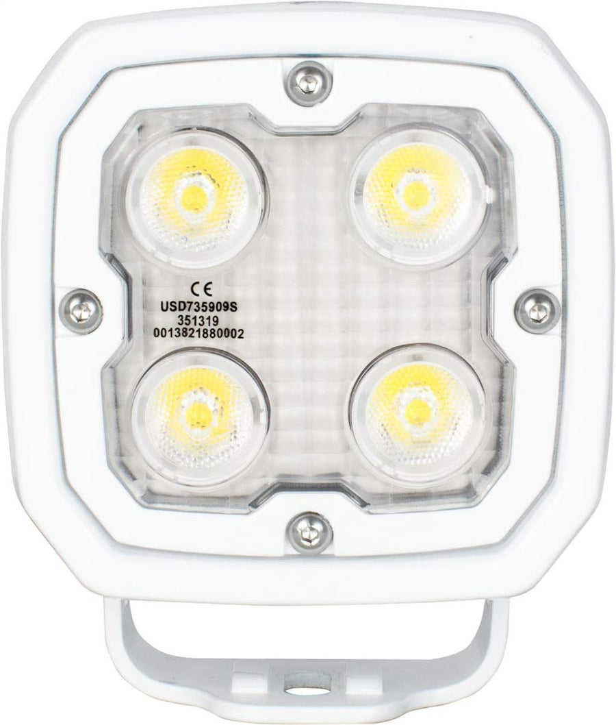 Duralux Work Light Xe 4 Led 40 Degree. White Marine Grade Paint