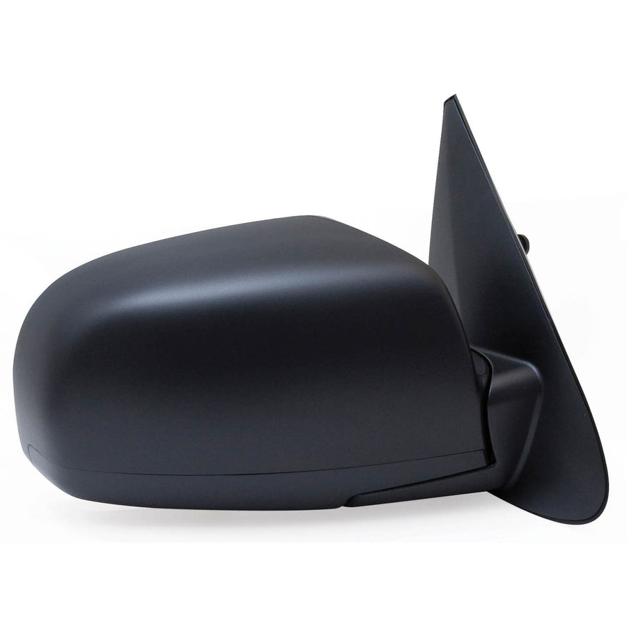 Mirror Passenger Side for Hyundai Santa Fe, Textured Black, Foldaway, Power