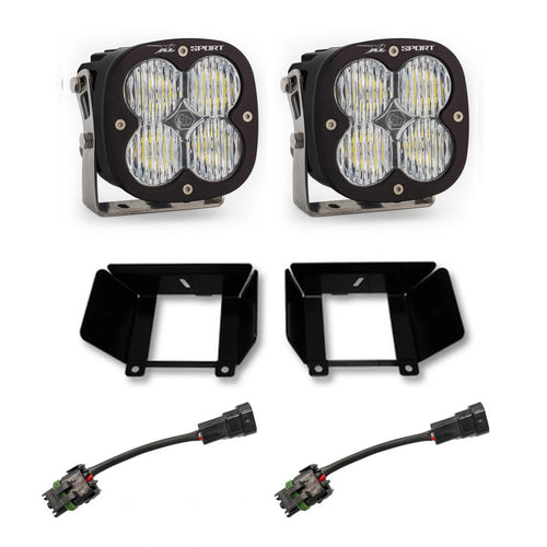 Ford XL Sport Baja Designs LED Fog Pocket Light Kit for Ford F-150 2015-17 Truck