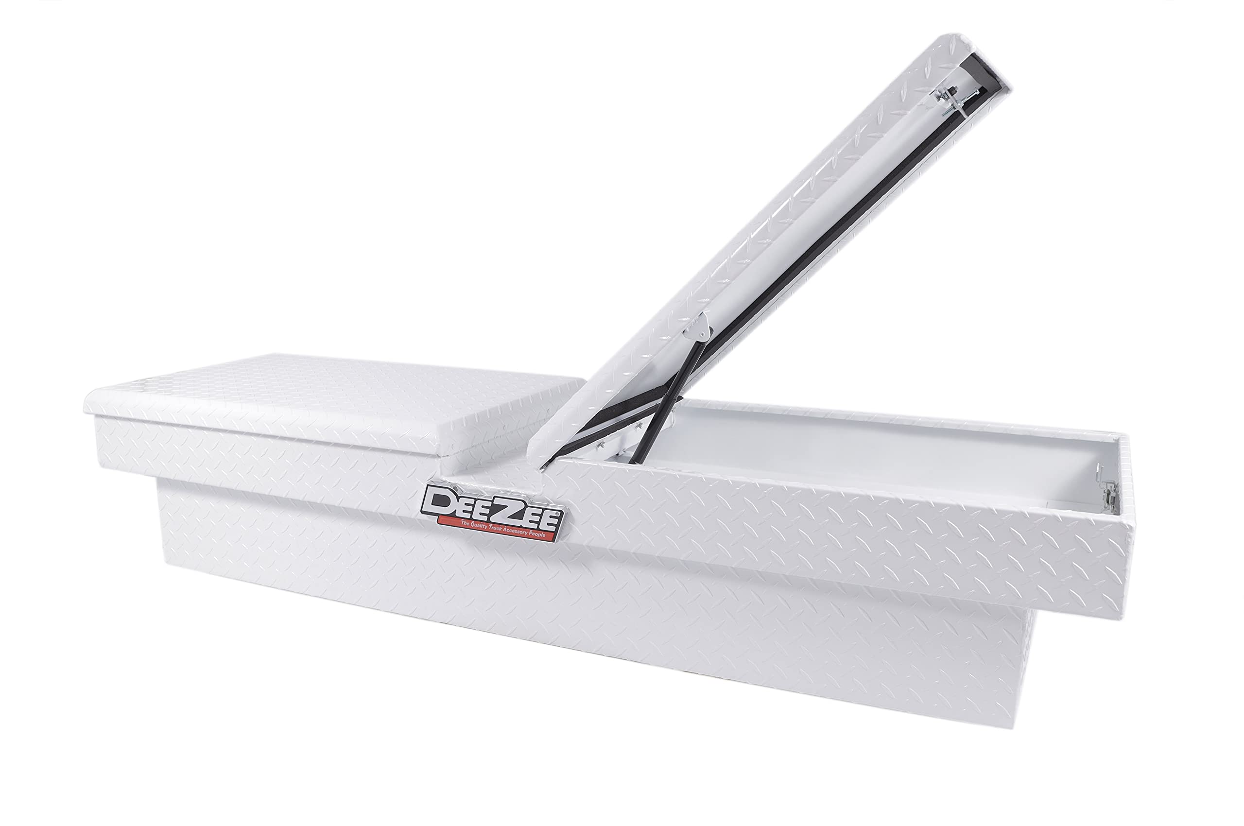 Dee Zee Full Size DZ8370WH White Double Lid (Gull Wing) Tool Box