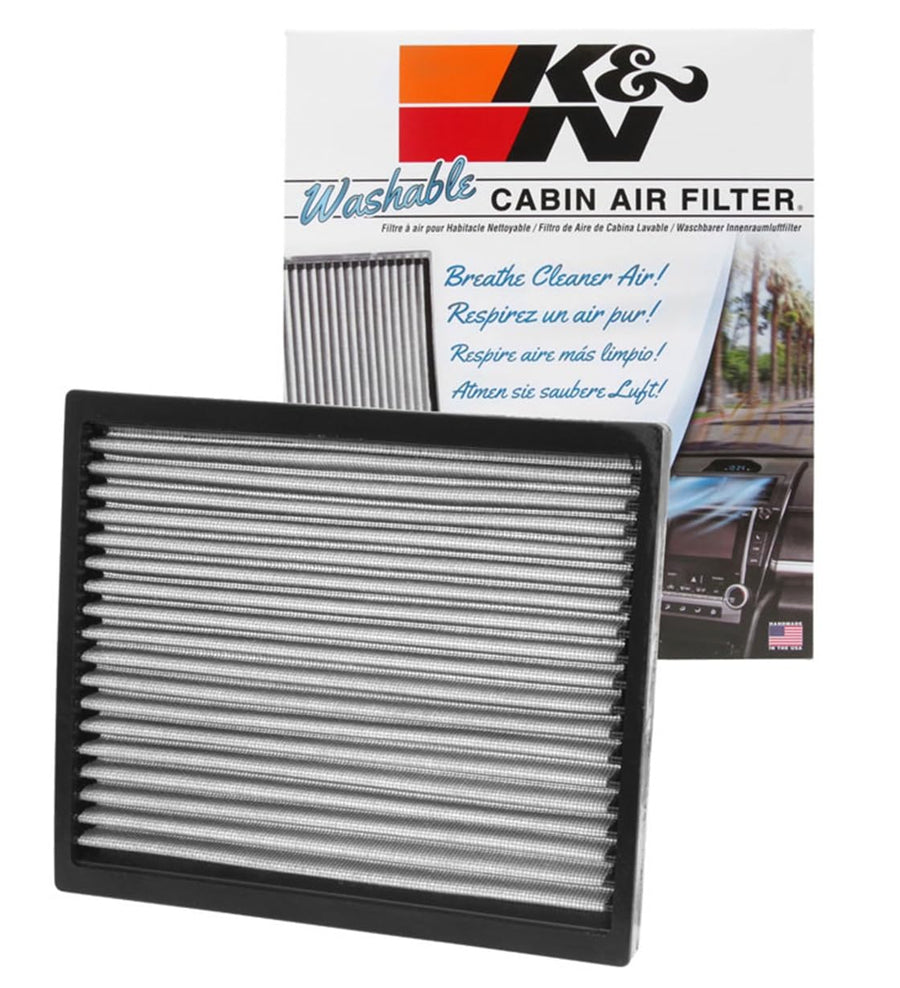 Cabin Air Filter K&N LIFETIME: Premium, Washable, Clean Air for your Cabin: Compatible with 2008-2020 Hyundai/Kia: (See Product Description for Select Models) VF2037