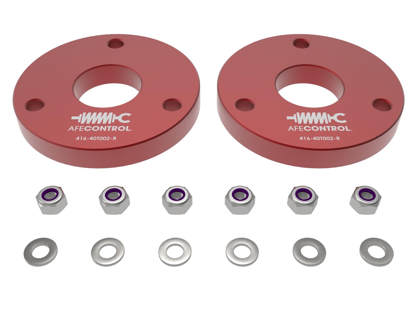 1.25 IN aFe CONTROL Leveling Kit Red - #416-40T002-R