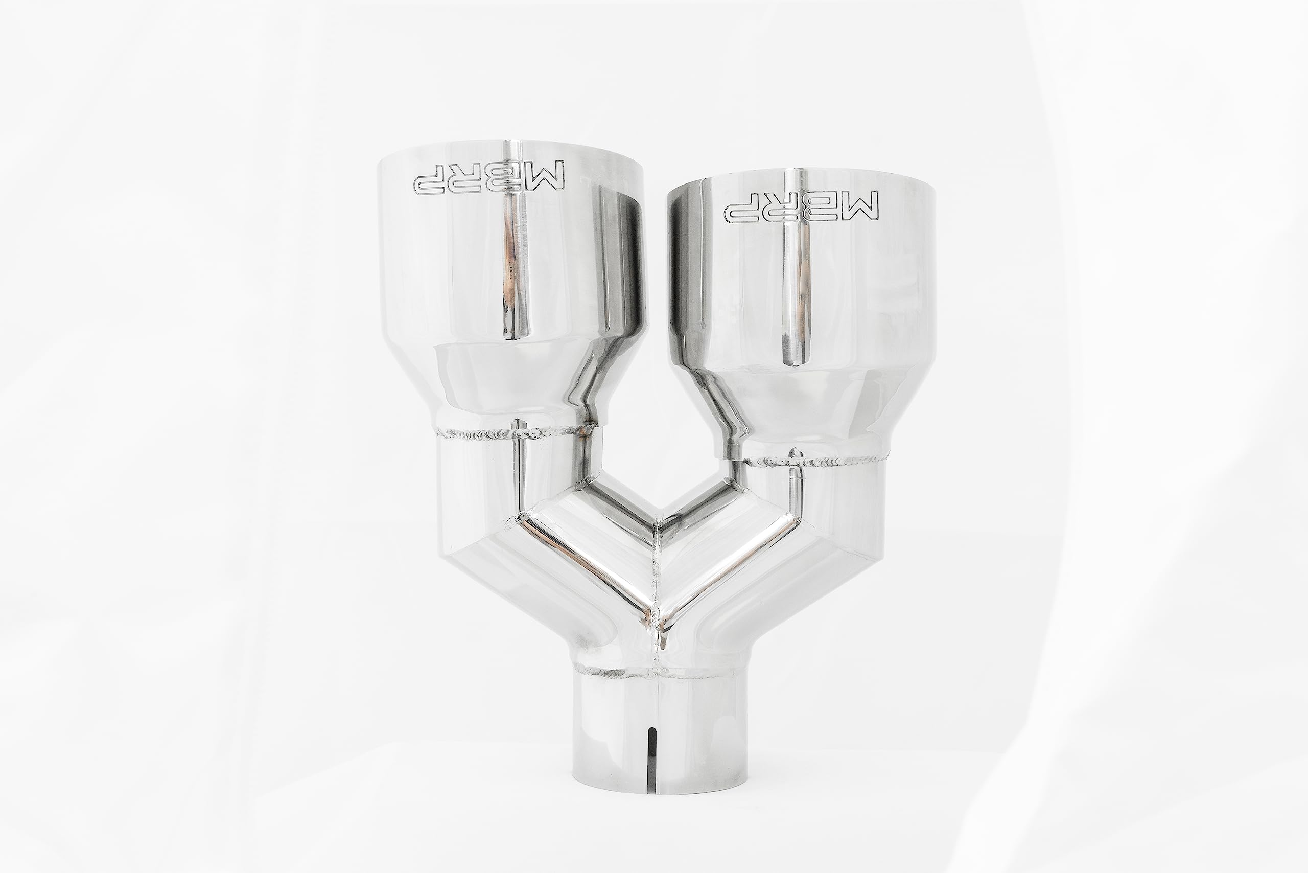 MBRP Dual Tip T304 SS 4in OD/2.5in Inlet