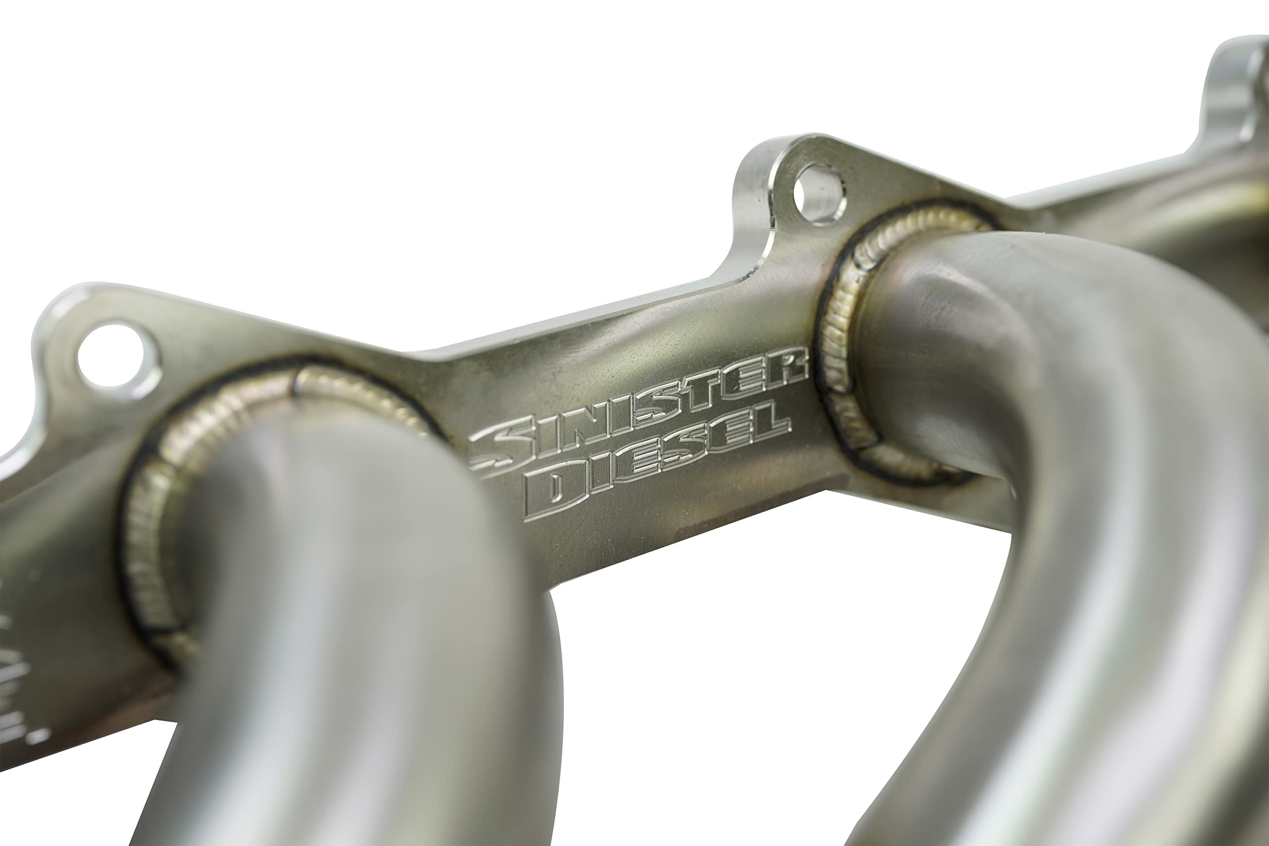 2003-2007 Ford Superduty Powerstroke Diesel 6.0 6.0 Headers. Has Egt Bung On Drivers Side