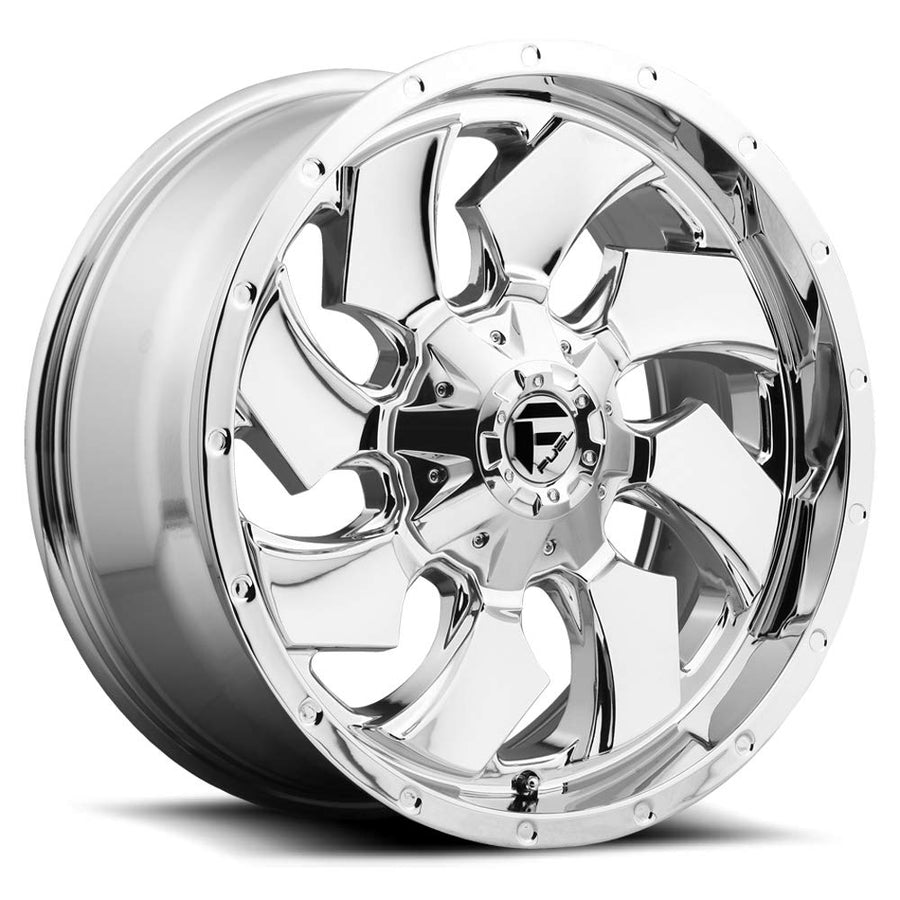 D573 Fuel Offroad Cleaver Chrome Wheel tpms (20 x 9. inches /6 x 135 mm, 20 mm Offset)